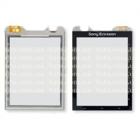 Сенсорный экран (тачскрин) для Sony Ericsson G700, черный